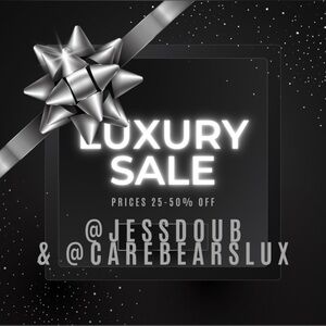 Luxury, designer, and everything inbetween! @jessdoub and @carebearslux